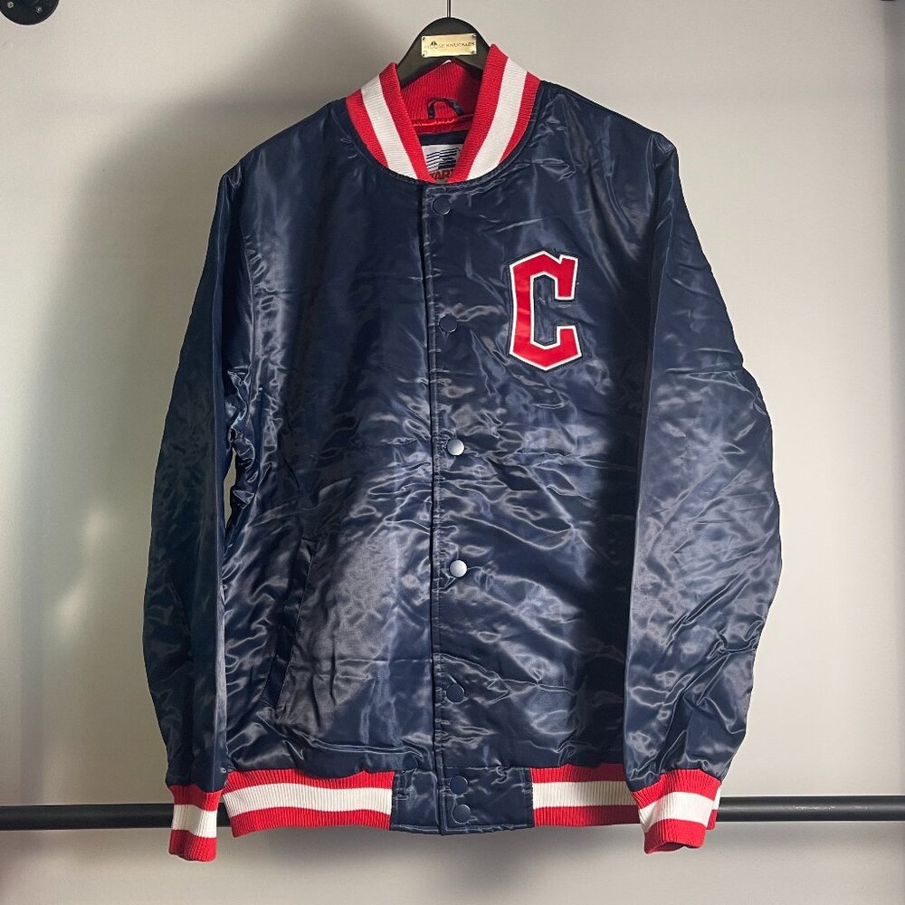 Men's Starter Homage Exclusive Cleveland Guardians Jacket Size XL